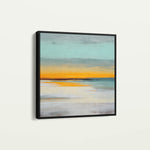 Abstract 770 Canvas Art 60 x 60 cm / Black