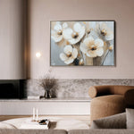 Floral 770 Canvas Art 60 x 40 cm / Black