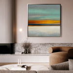 Abstract 771 Canvas Art 60 x 60 cm / Black