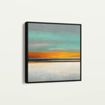 Abstract 771 Canvas Art 60 x 60 cm / Black