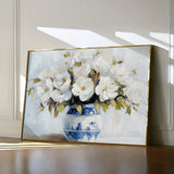 Floral 771 Canvas Art 60 x 40 cm / Black