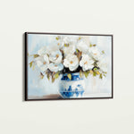 Floral 771 Canvas Art 60 x 40 cm / Black