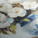 Floral 771 Canvas Art 60 x 40 cm / Black