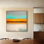 Abstract 772 Canvas Art 60 x 60 cm / Black