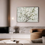 Floral 773 Canvas Art 60 x 40 cm / Black