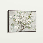 Floral 773 Canvas Art 60 x 40 cm / Black