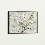 Floral 773 Canvas Art 60 x 40 cm / Black