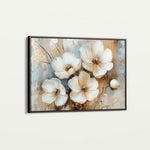 Floral 774 Canvas Art 60 x 40 cm / Black