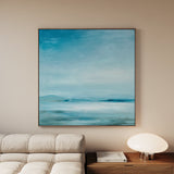 Abstract 775 Canvas Art 60 x 60 cm / Black