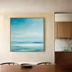 Abstract 775 Canvas Art 60 x 60 cm / Black