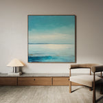 Abstract 776 Canvas Art 60 x 60 cm / Black