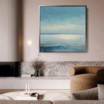 Abstract 776 Canvas Art 60 x 60 cm / Black