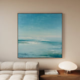 Abstract 777 Canvas Art 60 x 60 cm / Black