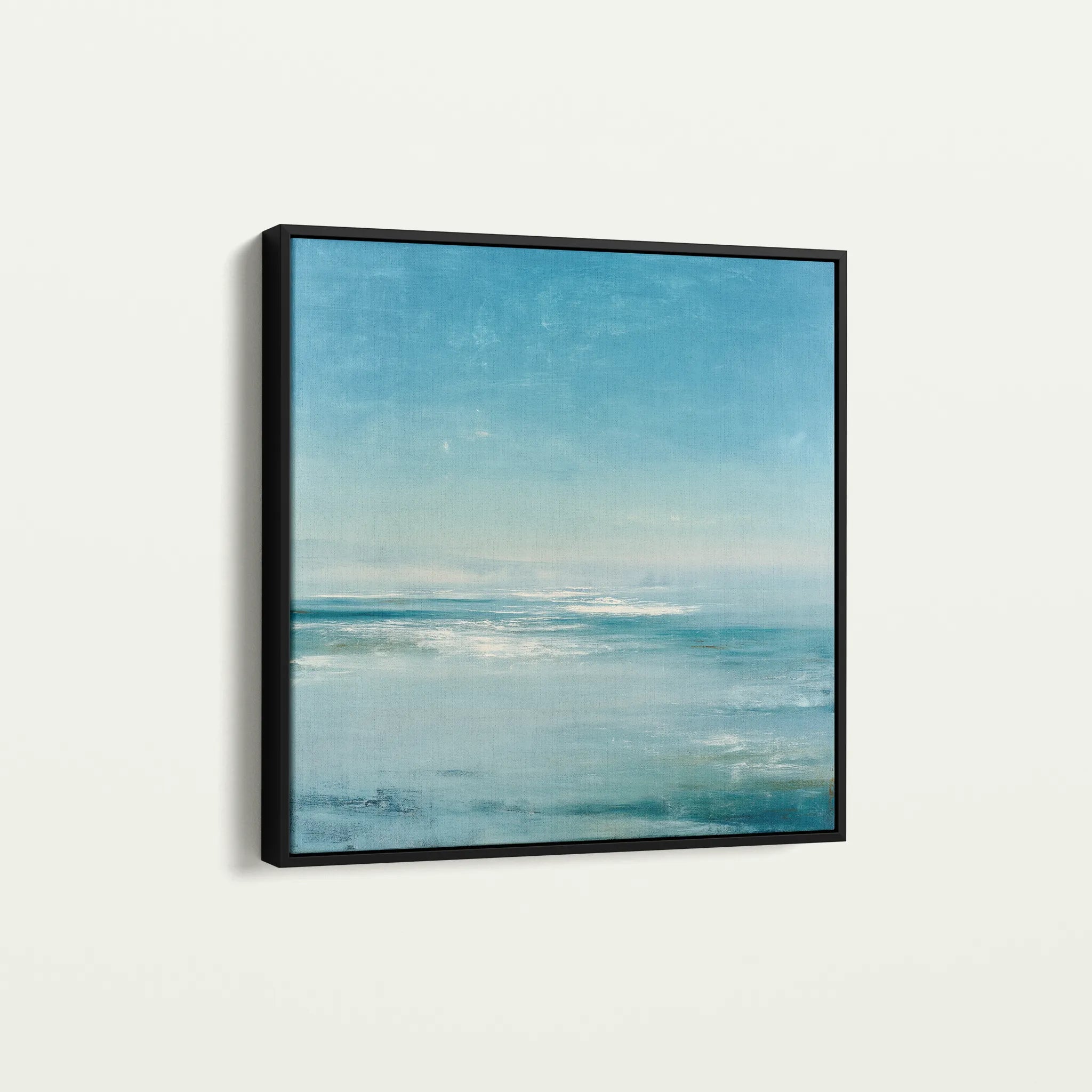 Abstract 777 Canvas Art 60 x 60 cm / Black