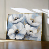 Floral 777 Canvas Art 60 x 40 cm / Black