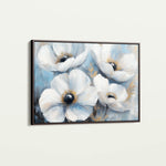Floral 777 Canvas Art 60 x 40 cm / Black