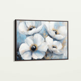 Floral 777 Canvas Art 60 x 40 cm / Black
