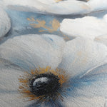 Floral 777 Canvas Art 60 x 40 cm / Black