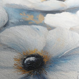 Floral 777 Canvas Art 60 x 40 cm / Black