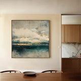 Abstract 778 Canvas Art 60 x 60 cm / Black