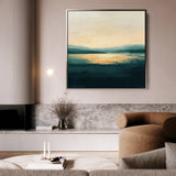 Abstract 779 Canvas Art 60 x 60 cm / Black