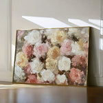 Floral 779 Canvas Art 60 x 40 cm / Black