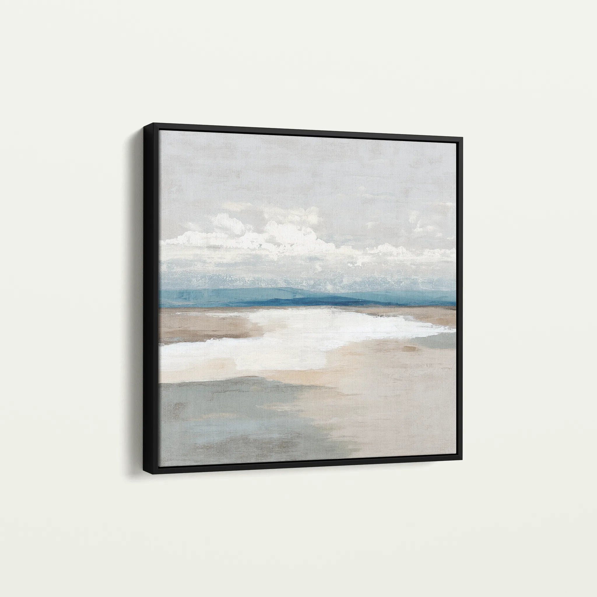 Abstract 780 Canvas Art 60 x 60 cm / Black