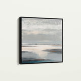 Abstract 781 Canvas Art 60 x 60 cm / Black