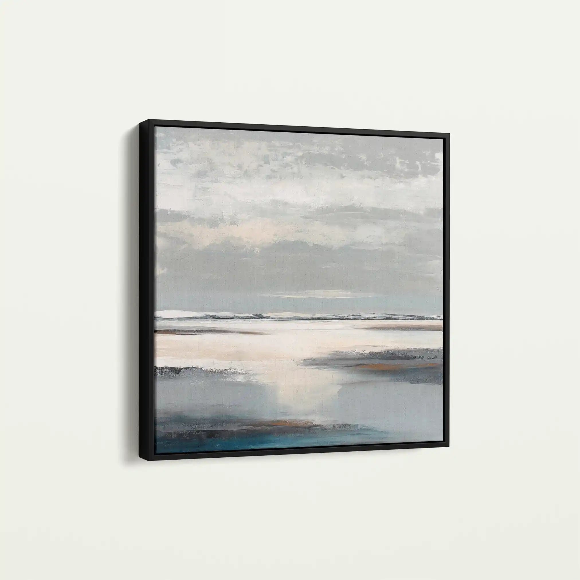 Abstract 781 Canvas Art 60 x 60 cm / Black