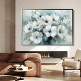 Floral 781 Canvas Art 60 x 40 cm / Black