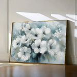 Floral 781 Canvas Art 60 x 40 cm / Black