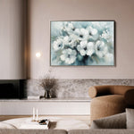 Floral 781 Canvas Art 60 x 40 cm / Black