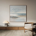Abstract 782 Canvas Art 60 x 60 cm / Black