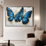 Floral 782 Canvas Art 60 x 40 cm / Black
