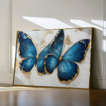 Floral 782 Canvas Art 60 x 40 cm / Black