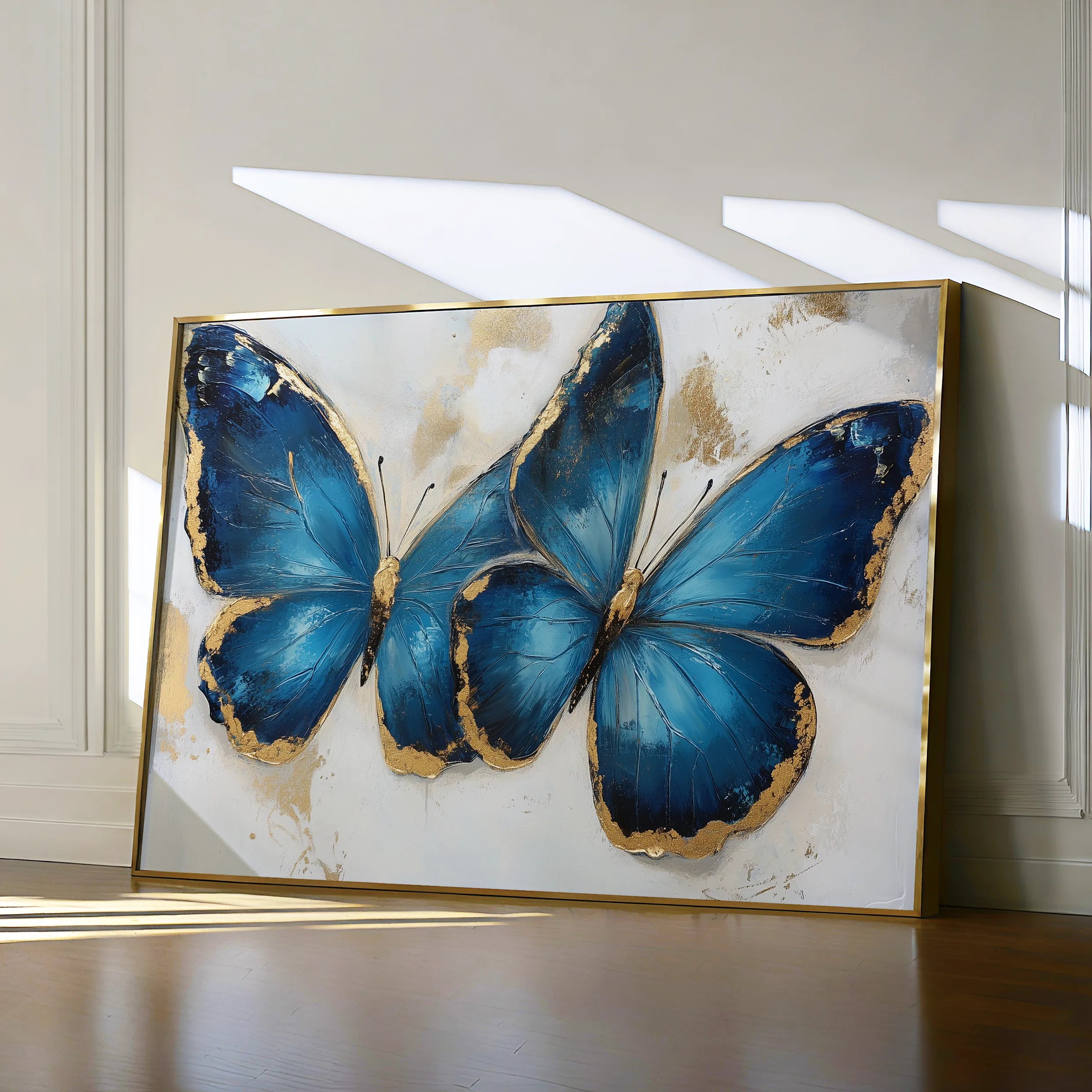 Floral 782 Canvas Art 60 x 40 cm / Black