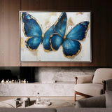 Floral 782 Canvas Art 60 x 40 cm / Black