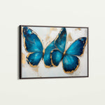 Floral 782 Canvas Art 60 x 40 cm / Black