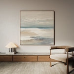 Abstract 783 Canvas Art 60 x 60 cm / Black