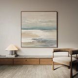 Abstract 783 Canvas Art 60 x 60 cm / Black