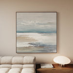 Abstract 783 Canvas Art 60 x 60 cm / Black