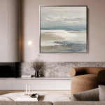 Abstract 783 Canvas Art 60 x 60 cm / Black