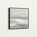 Abstract 783 Canvas Art 60 x 60 cm / Black