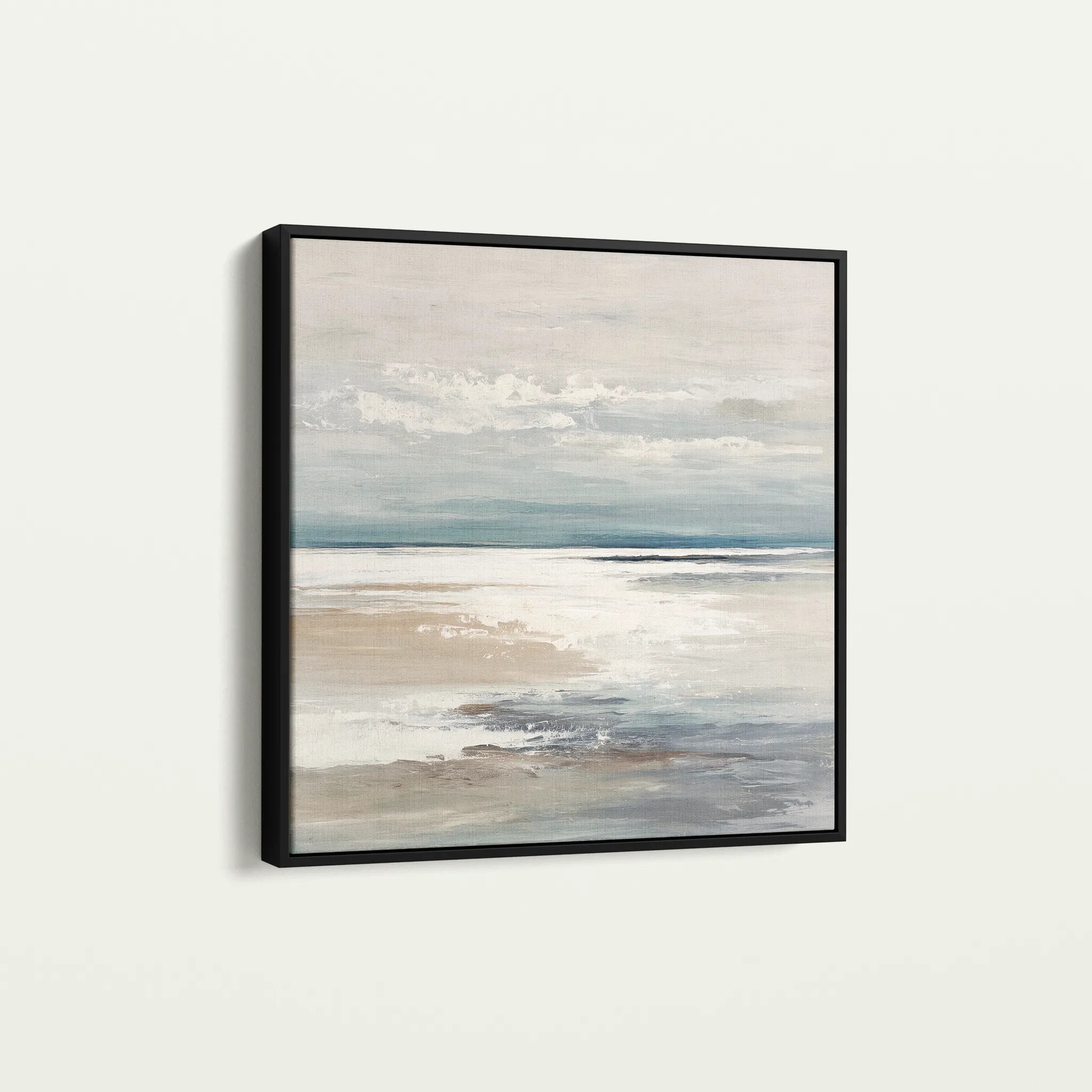 Abstract 783 Canvas Art 60 x 60 cm / Black