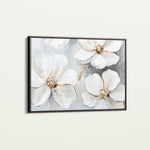 Floral 785 Canvas Art 60 x 40 cm / Black