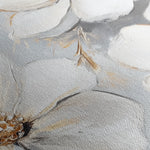 Floral 785 Canvas Art 60 x 40 cm / Black