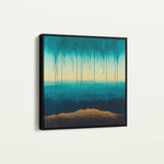 Abstract 786 Canvas Art 60 x 60 cm / Black