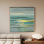 Abstract 787 Canvas Art 60 x 60 cm / Black