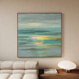 Abstract 787 Canvas Art 60 x 60 cm / Black