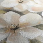 Floral 787 Canvas Art 60 x 40 cm / Black